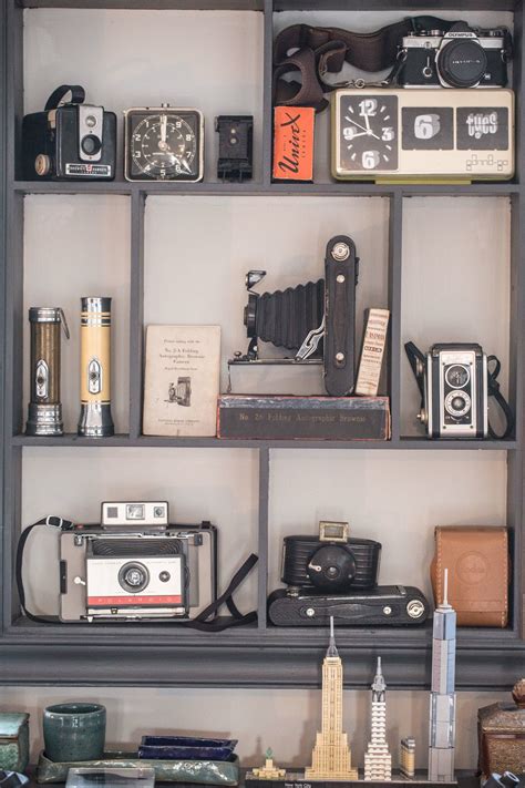 antique camera decor